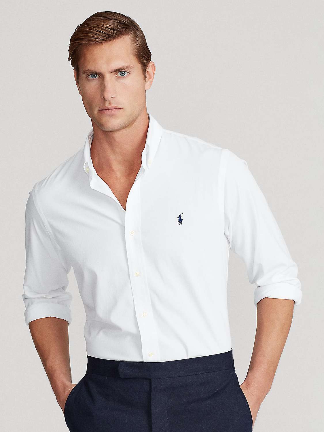 Polo Golf Ralph Lauren Shirt, White at John Lewis & Partners