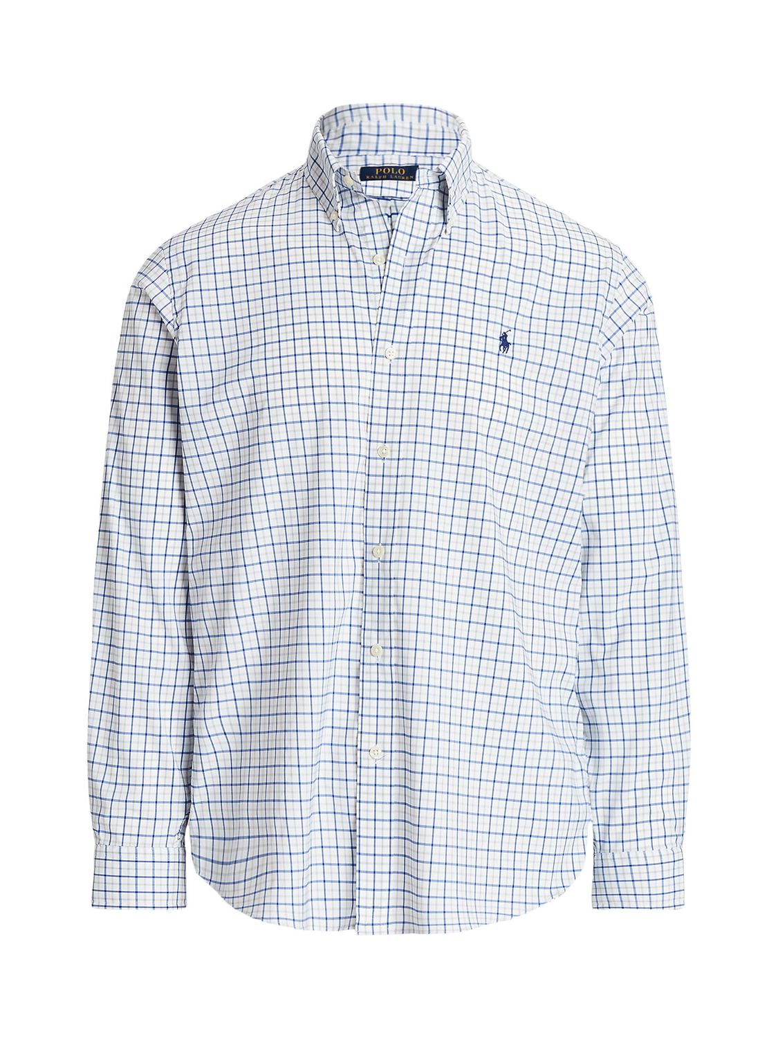 Polo Golf Ralph Lauren Check Shirt, 4096c Grey/Blue