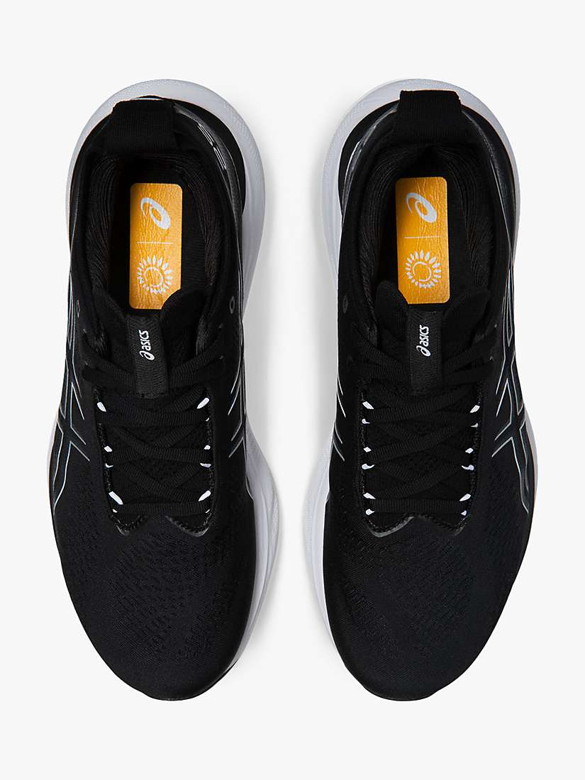 ASICS GEL-NIMBUS 25 Men's Running Shoes, Black/Pure Silver at John Lewis &  Partners