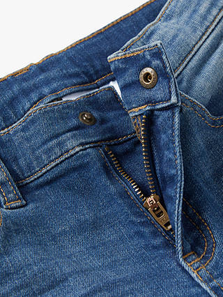 Polarn O. Pyret Kids' GOTS Organic Cotton Regular Jeans, Blue