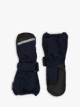 Polarn O. Pyret Kids' Solid Mittens, Navy