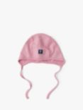 Polarn O. Pyret Baby Merino Wool Helmet Hat, Pink