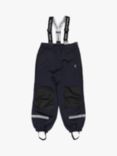 Polarn O. Pyret Kids' Waterproof Shell Trousers, Blue