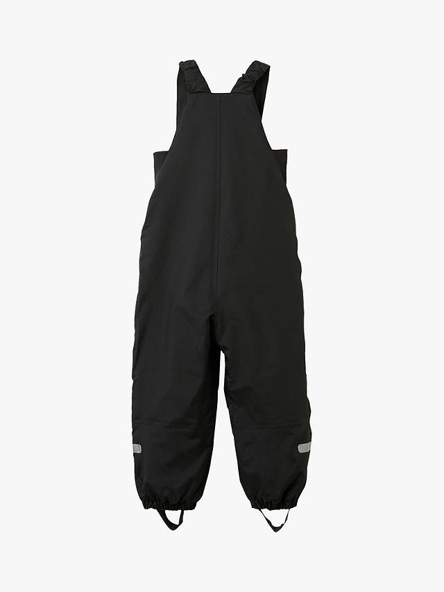 Polarn O. Pyret Kids' Padded Waterproof Winter Trousers, Black