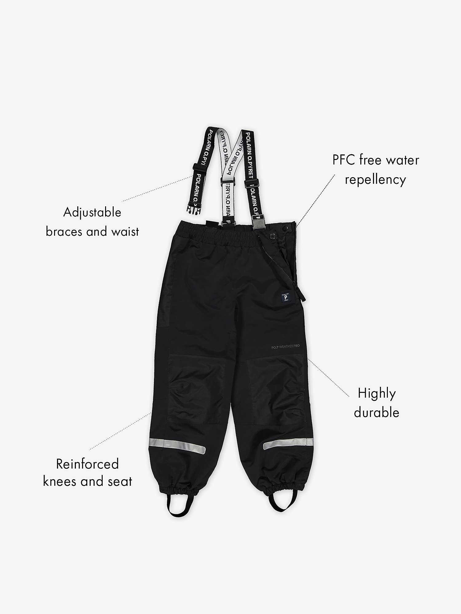 Buy Polarn O. Pyret Kids' Waterproof Shell Trousers Online at johnlewis.com