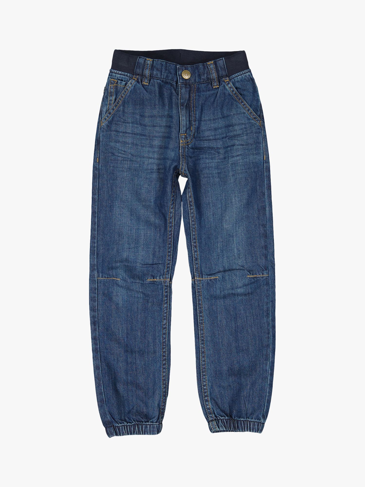 Buy Polarn O. Pyret Baby Loose Jogger Denim Jeans, Blue Online at johnlewis.com