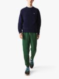 Lacoste Organic Brushed Cotton Sweatshirt, Navy