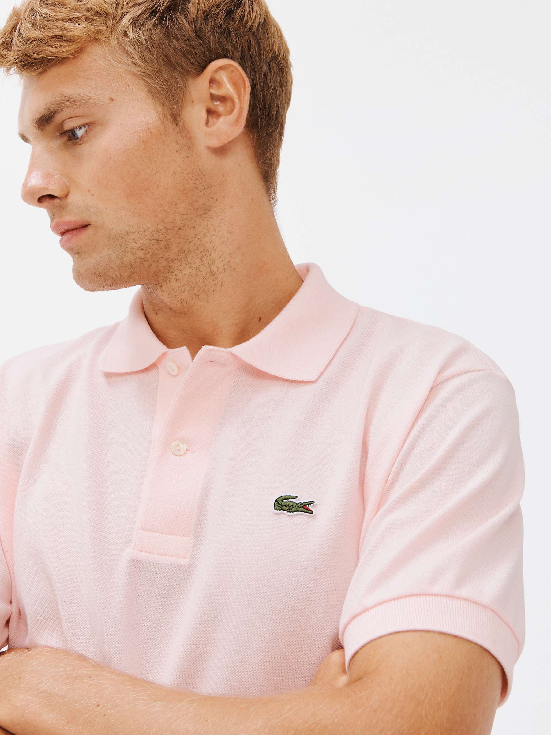 Buy Lacoste Regular Fit Logo Polo Shirt Online at johnlewis.com