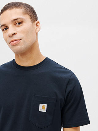 Carhartt WIP Short Sleeve Pocket T-Shirt, Dark Navy