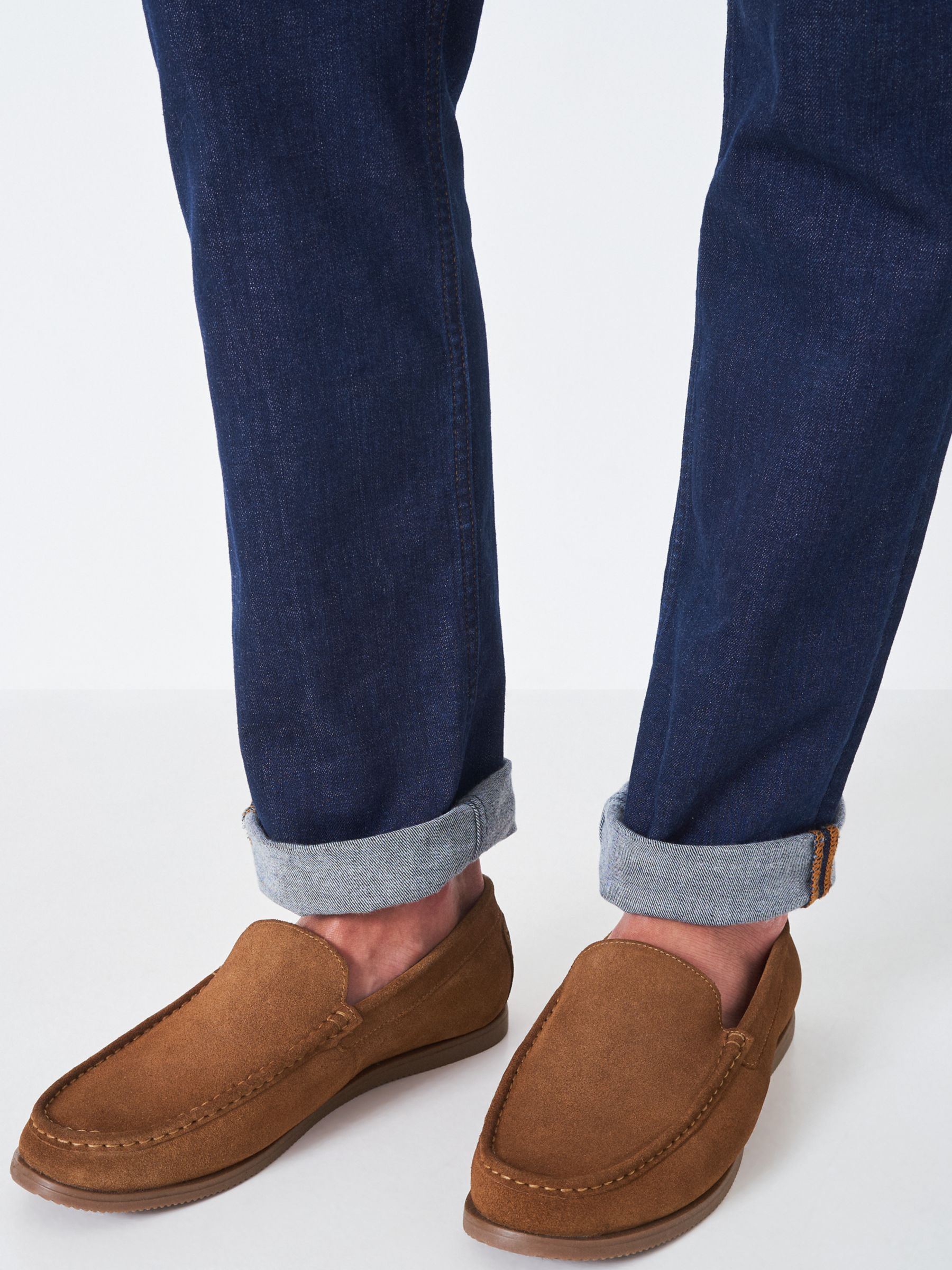 Crew Clothing Ezra Suede Loafers