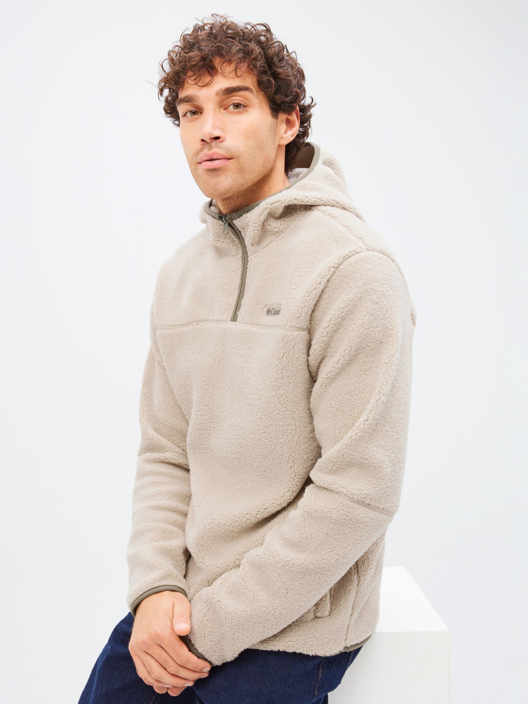 Columbia Rugged Ridge™ III Sherpa Pullover Hoodie at John Lewis & Partners