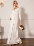 Tiffany Rose Isabella Hidden Split Maternity Wedding Dress, Ivory
