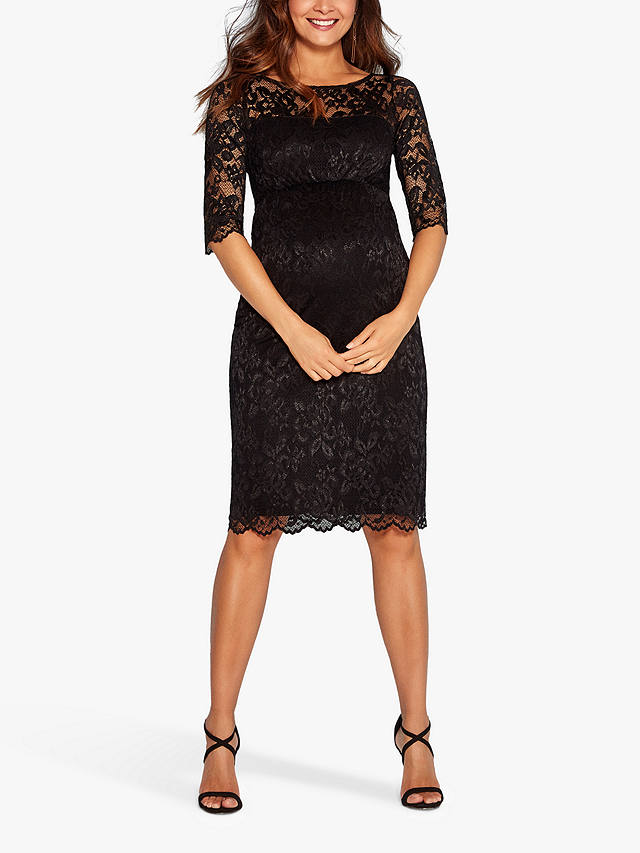 Tiffany Rose Amelia Lace Maternity Dress, Black