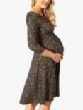 Tiffany Rose Willow Maternity Knee Length Dress, Cocoa Orange