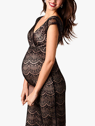 Tiffany Rose Imogen Lace Maternity Dress, Black