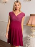 Tiffany Rose Alessandra Wrap Neck Maternity Dress, Rosey Red