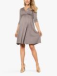 Tiffany Rose Willow Maternity Dress, Taupe Grey