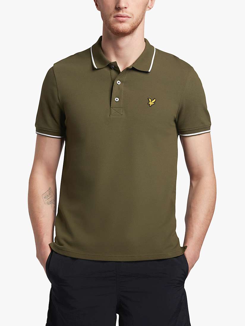 Buy Lyle & Scott Short Sleeve Tipped Polo Shirt Online at johnlewis.com