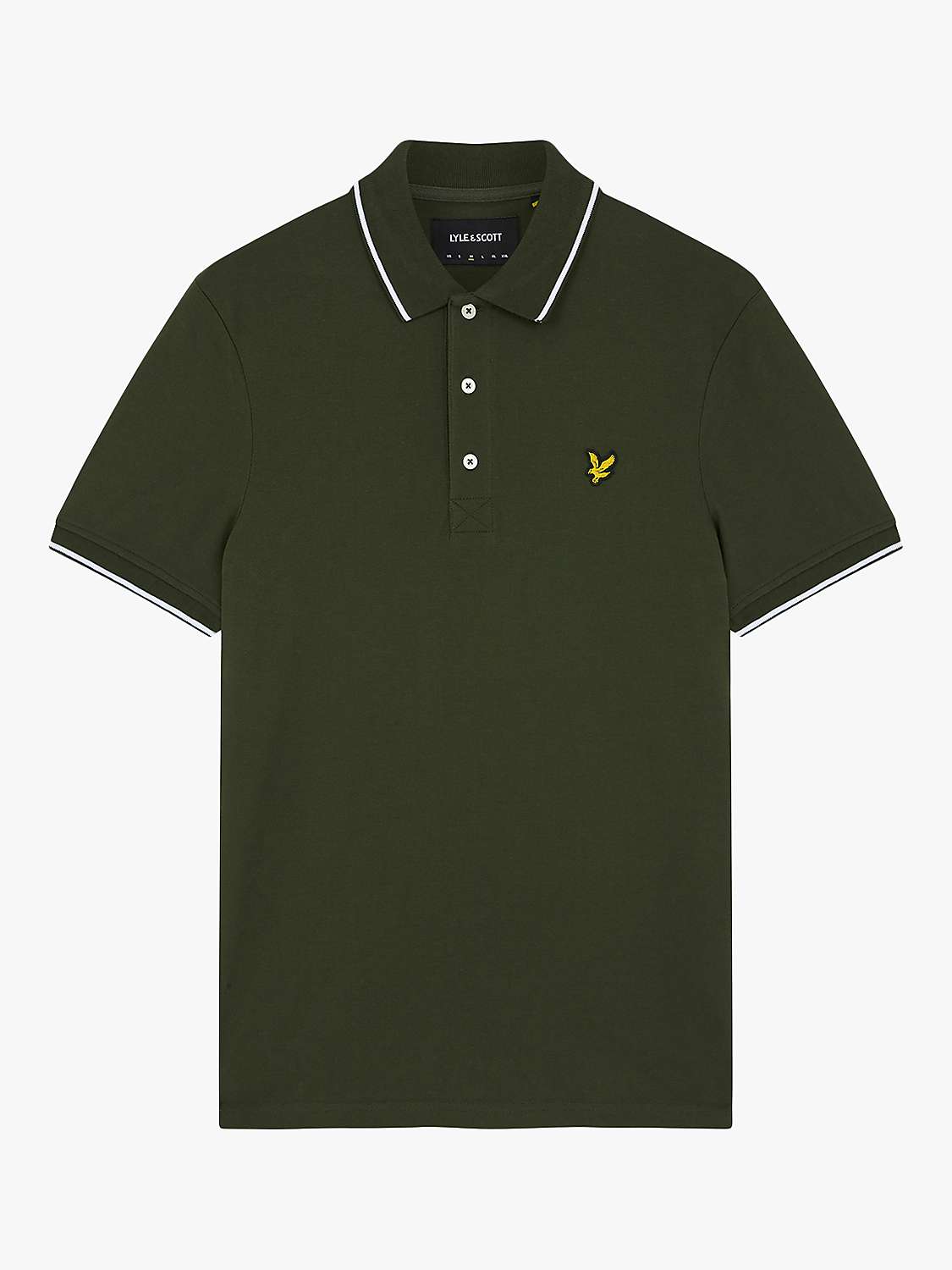 Buy Lyle & Scott Short Sleeve Tipped Polo Shirt Online at johnlewis.com