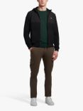 Lyle & Scott Classic Crew Neck Jumper, W486 Dark Green