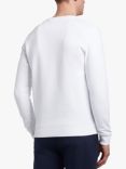 Lyle & Scott Logo Crew Neck Cotton Sweatshirt, White