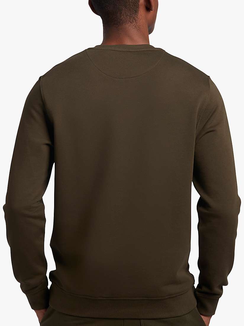 Buy Lyle & Scott Logo Crew Neck Cotton Sweatshirt Online at johnlewis.com