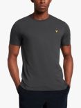 Lyle & Scott Plain Crew Neck T-Shirt, W635 Gunmetal