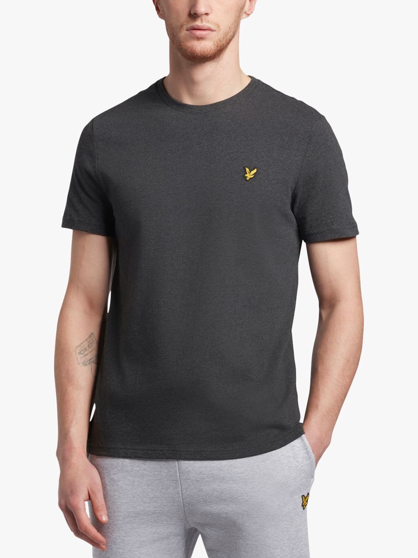 Buy Grey Charcoal Marl Slim Essential Crew Neck T-Shirt from Next USA