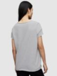 AllSaints Emelyn Tonic T-Shirt, Grey