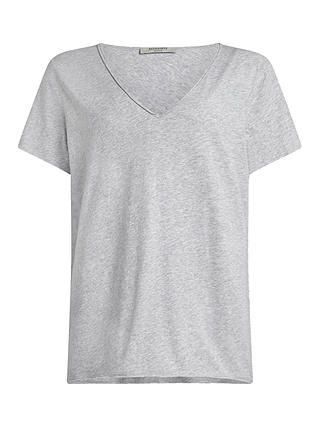 AllSaints Emelyn Tonic T-Shirt, Grey