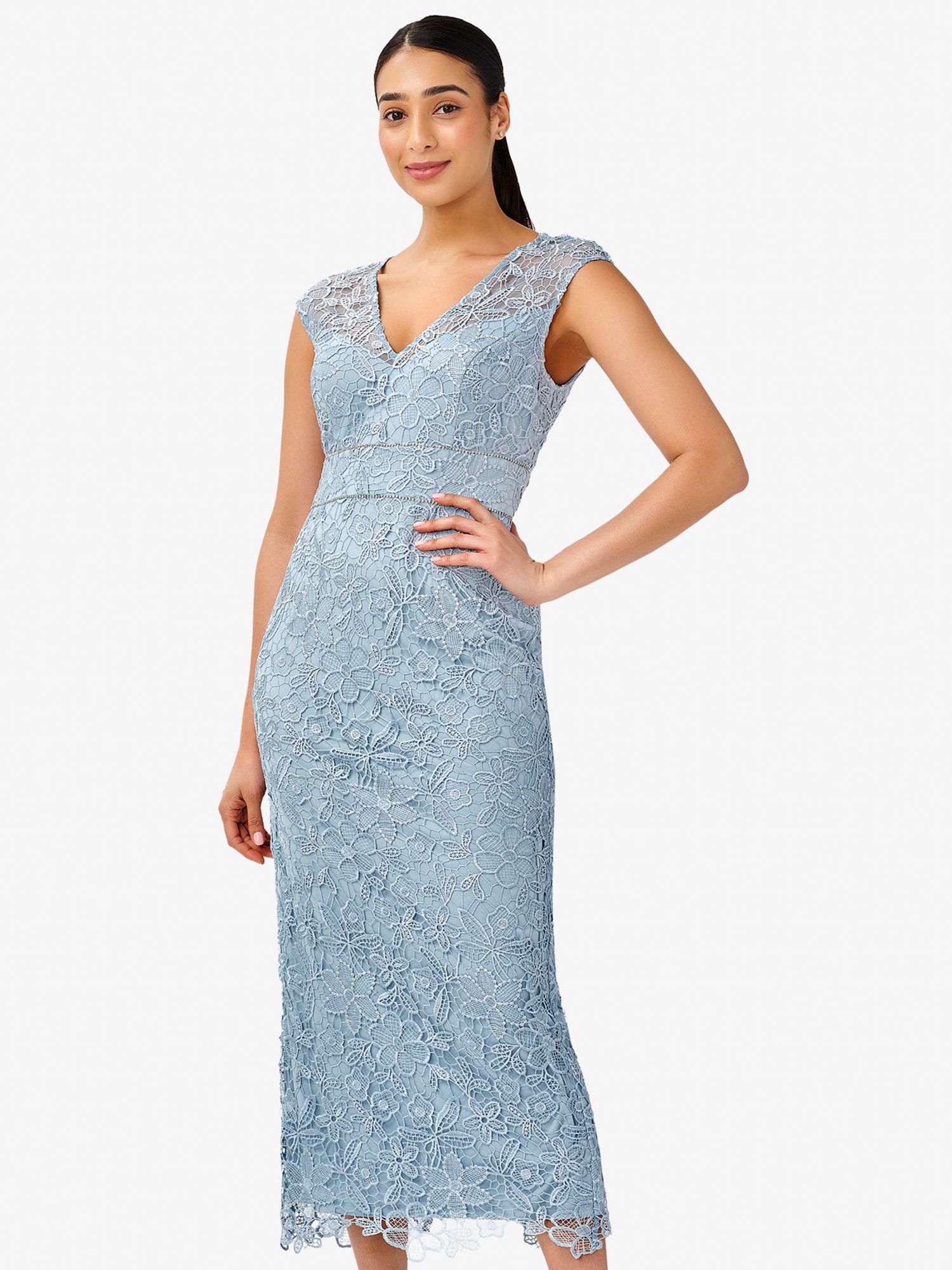 Guipure Lace Blue A