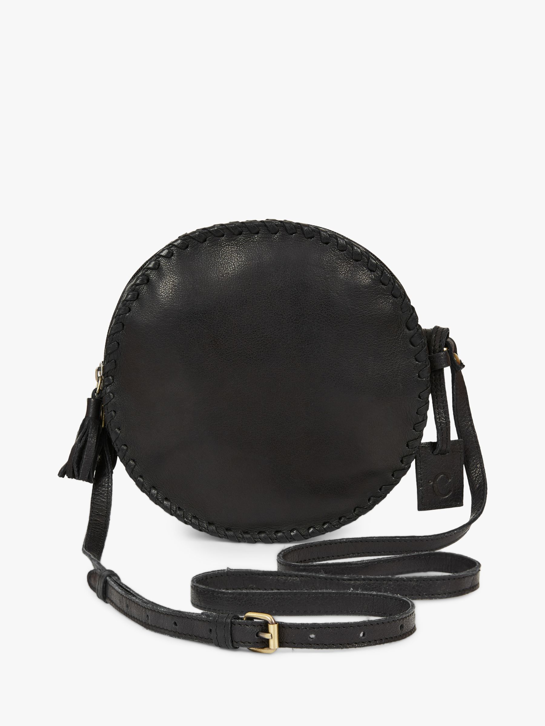 Black circle cross store body bag