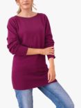 Celtic & Co. Supersoft Slouch Jumper, Magenta