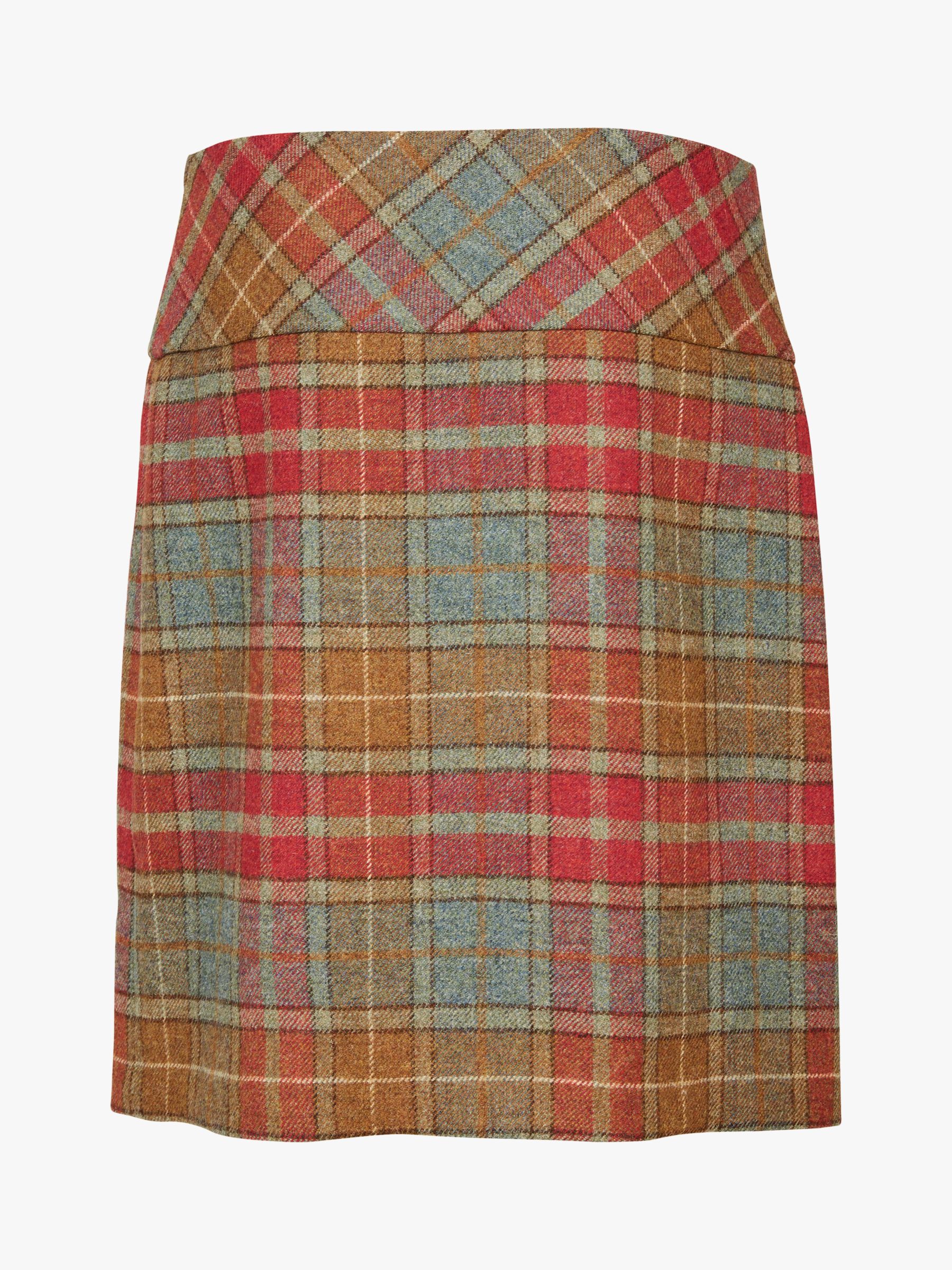 Celtic & Co. The Celt Wool Kilt Skirt, Autumn Tartan, 8