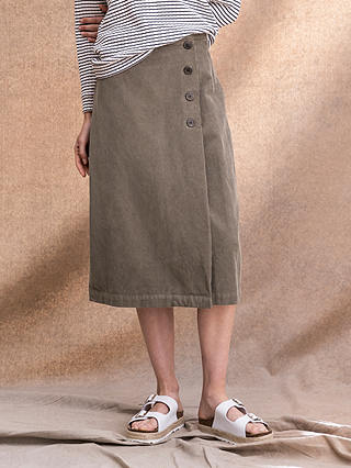 Celtic & Co. Organic Cotton Corduroy Skirt, Mushroom