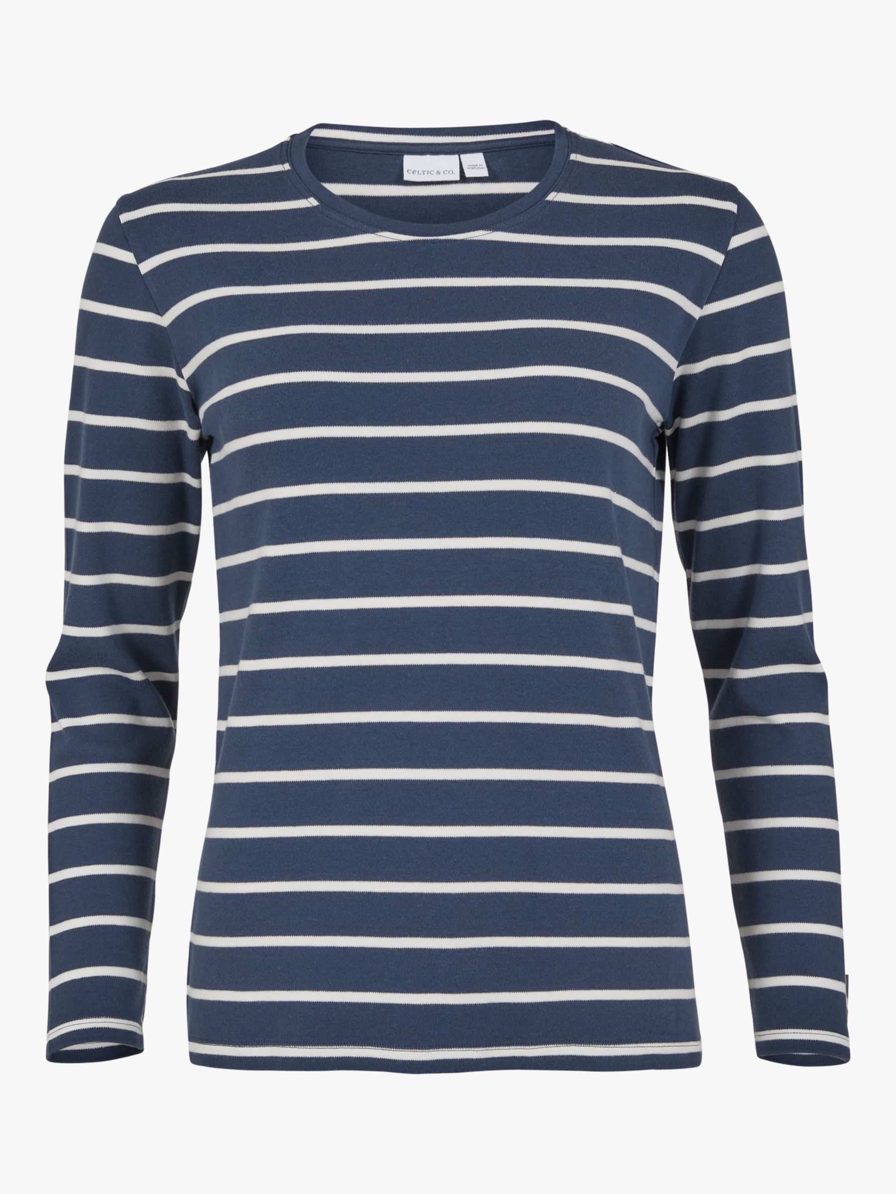 Celtic & Co. Stripe Long Sleeve T-Shirt