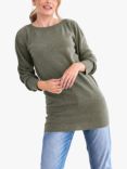 Celtic & Co. Supersoft Slouch Jumper, Moss