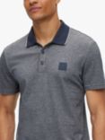 BOSS Short Sleeve Pique Oxford Polo Shirt