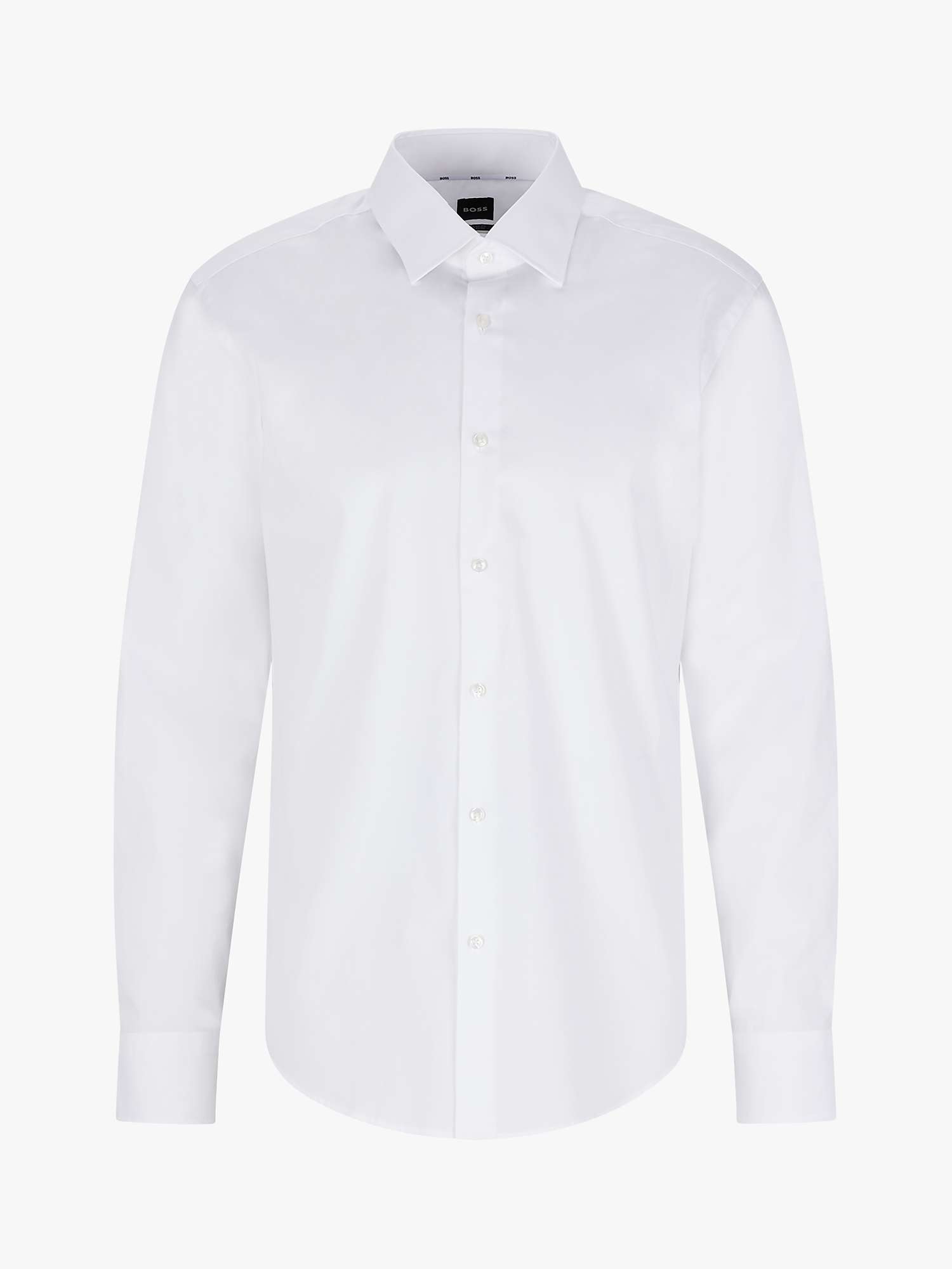 Buy HUGO Joey Kent Collar Long Sleeve Shirt Online at johnlewis.com