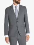 BOSS Huge Virgin Wool Slim Fit Suit Jacket, Medium Grey