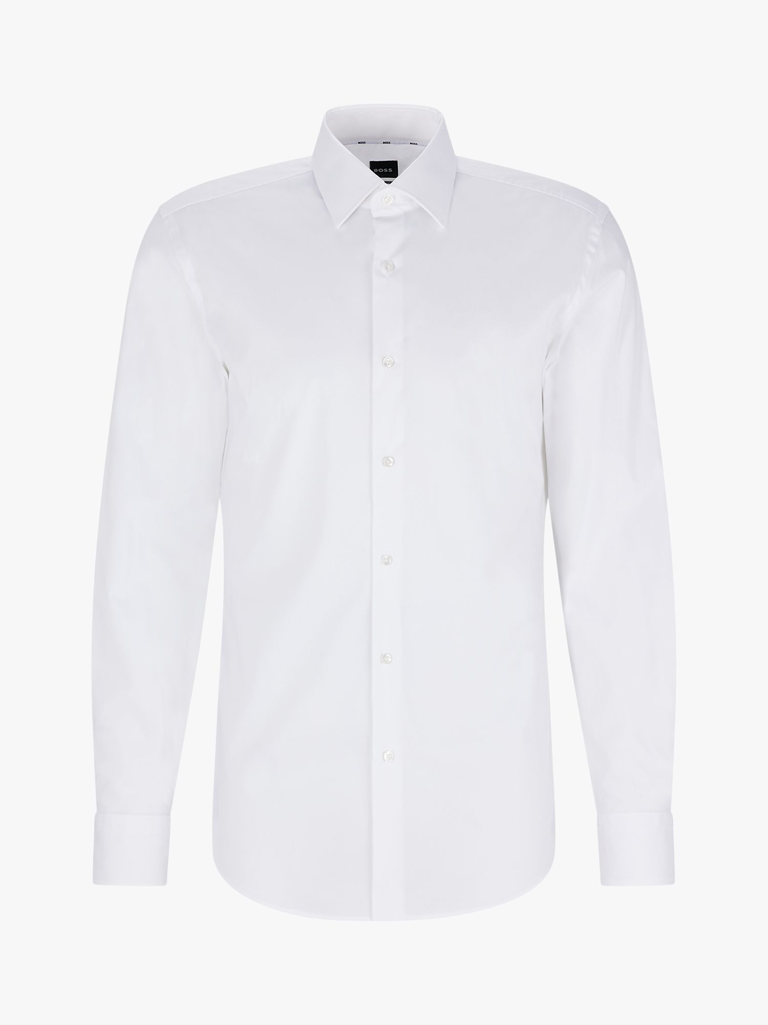 Buy HUGO Hank Kent Collar Long Sleeve Shirt Online at johnlewis.com