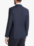 HUGO Virgin Wool Slim Fit Suit Jacket, Dark Blue