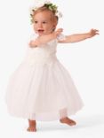Angel & Rocket Baby Lucy Lace Bridesmaid Dress, Ivory