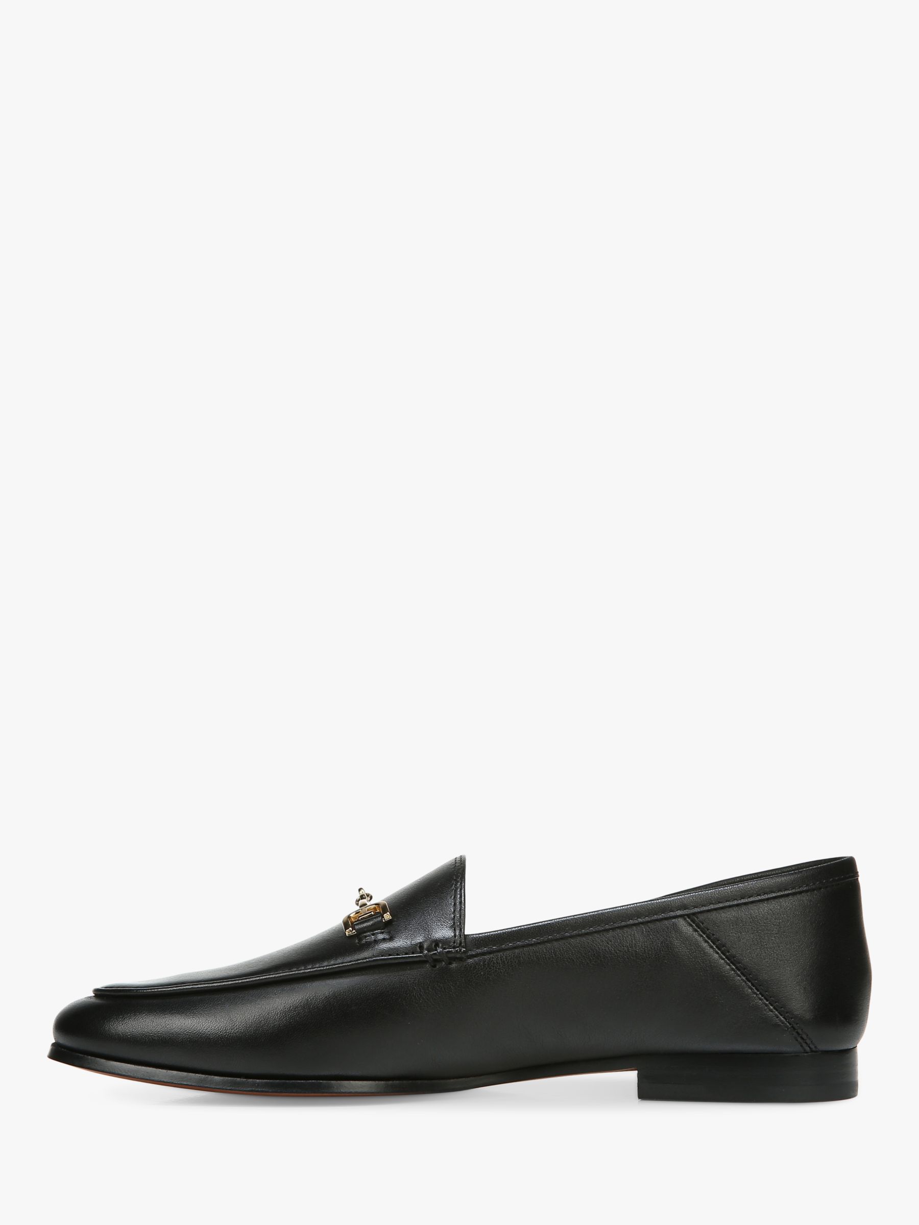 Sam Edelman Loraine Leather Loafers, Black, 3