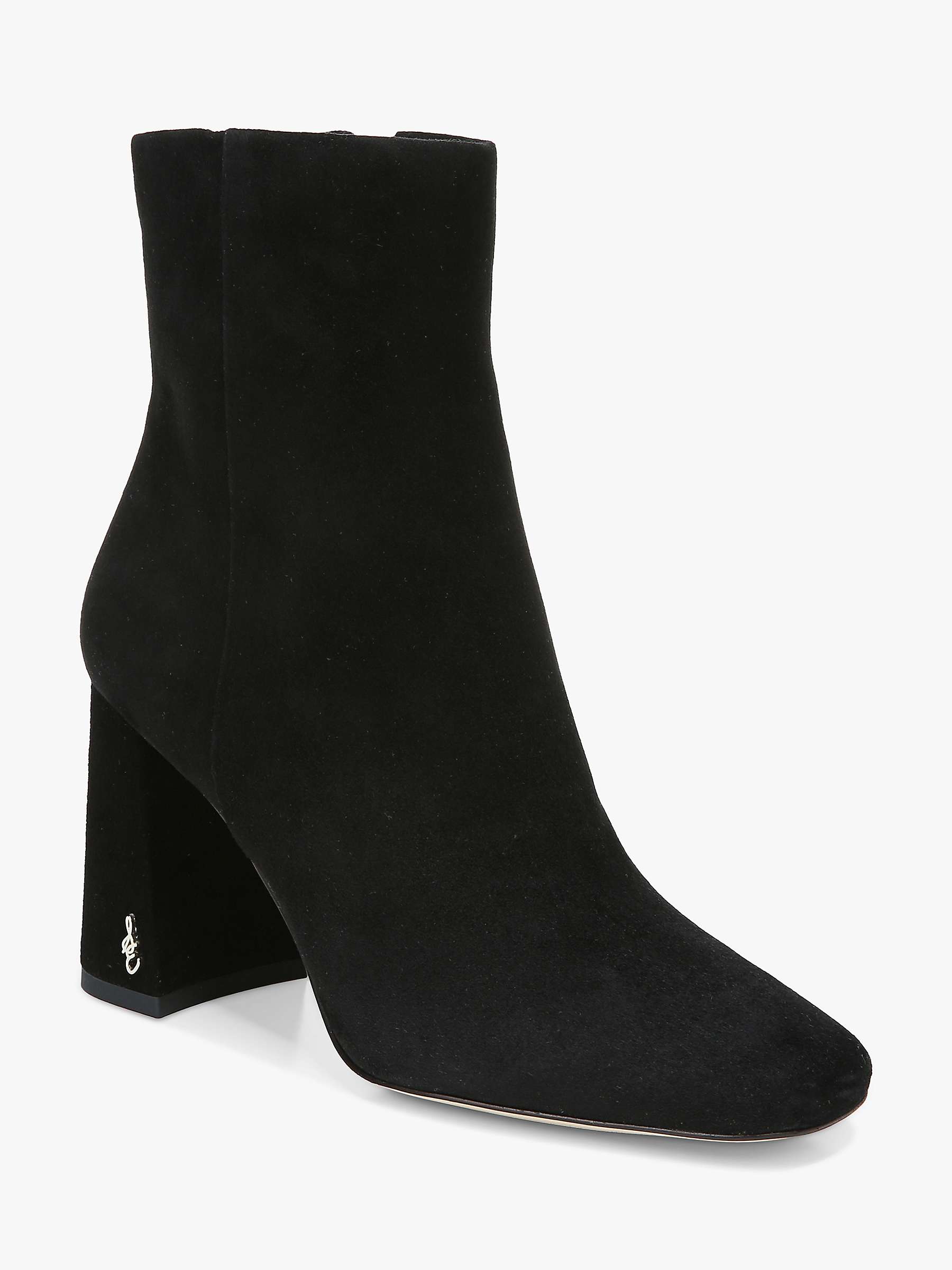 Buy Sam Edelman Codie Block Heel Suede Ankle Boots Online at johnlewis.com