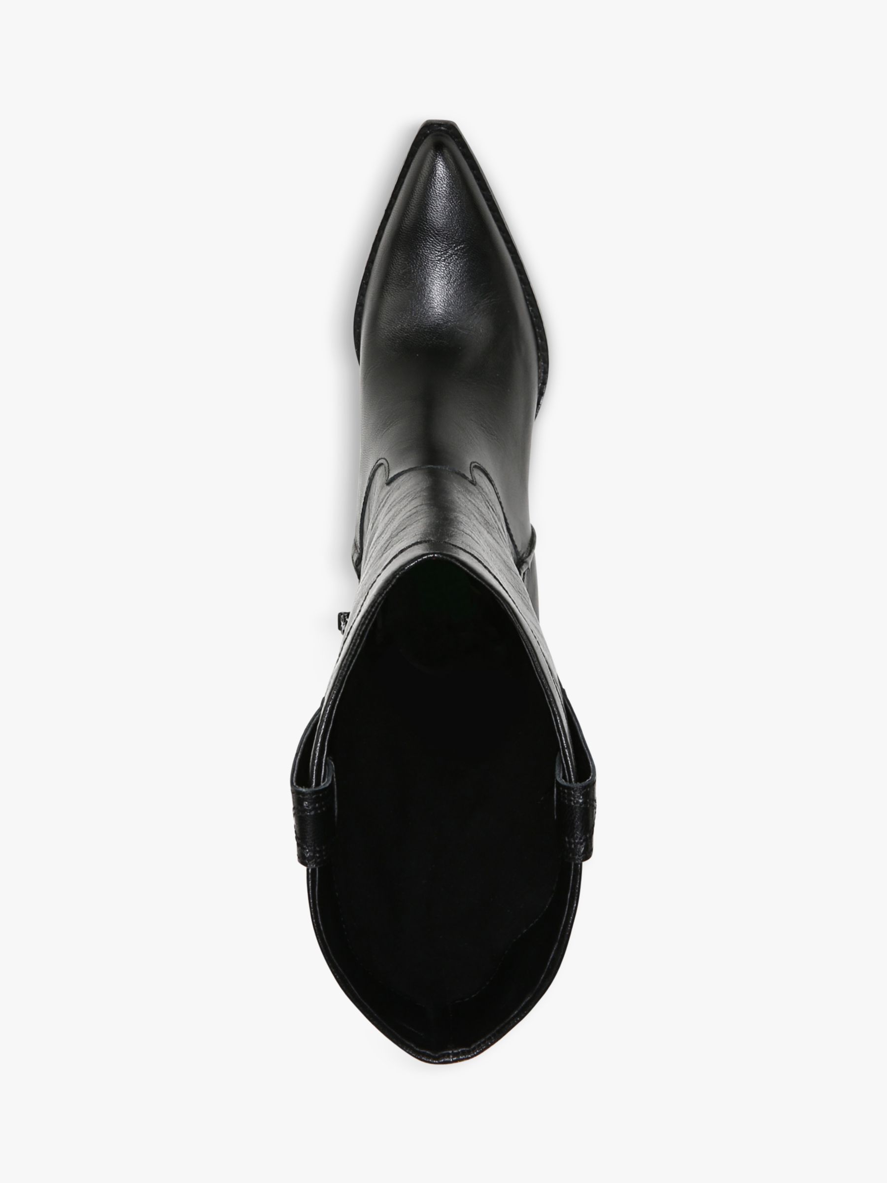 Sam Edelman Jamie Leather Calf Boots , Black, 3