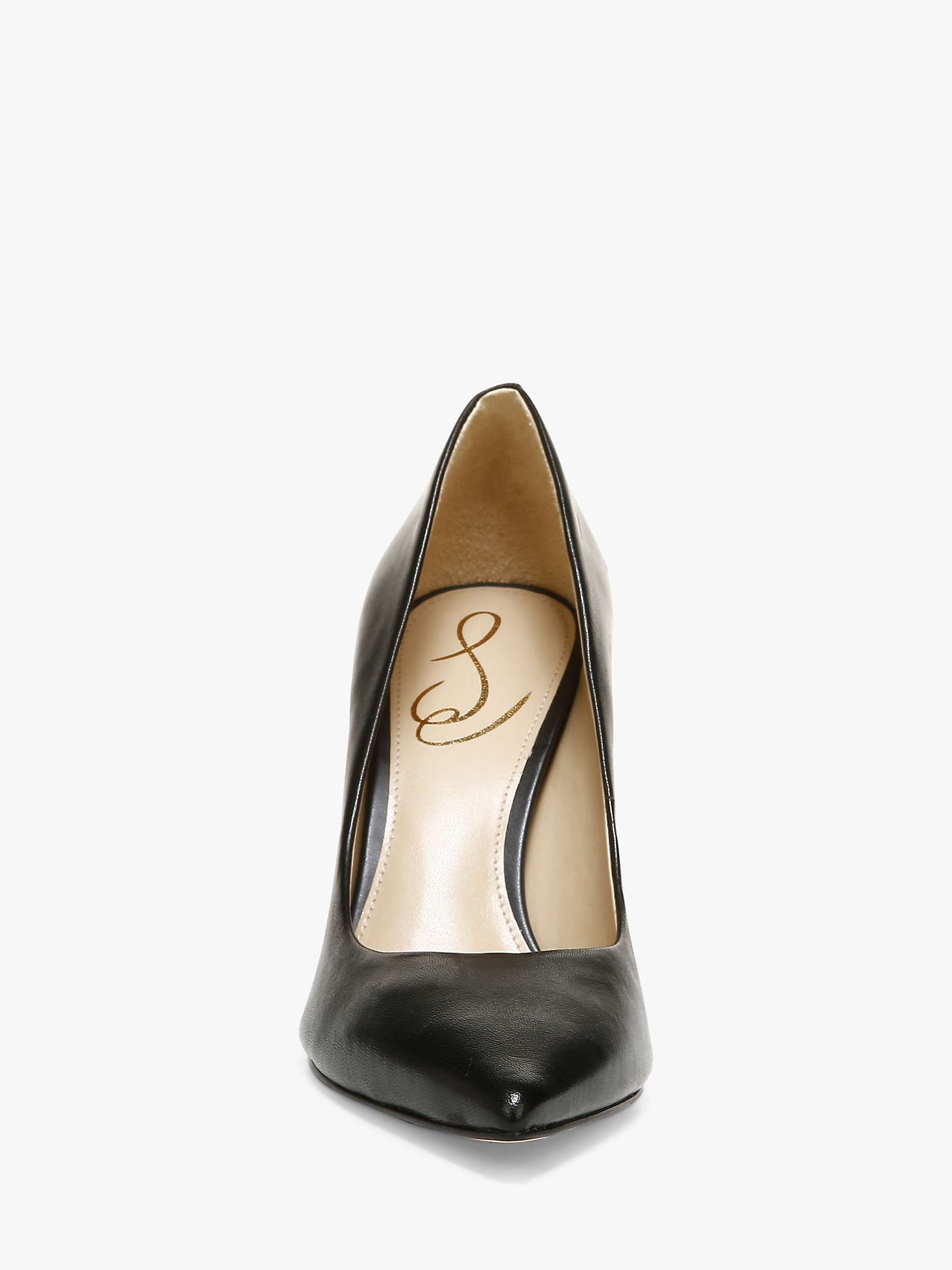 Buy Sam Edelman Hazel Leather Pointed Toe Heeled Pumps Online at johnlewis.com