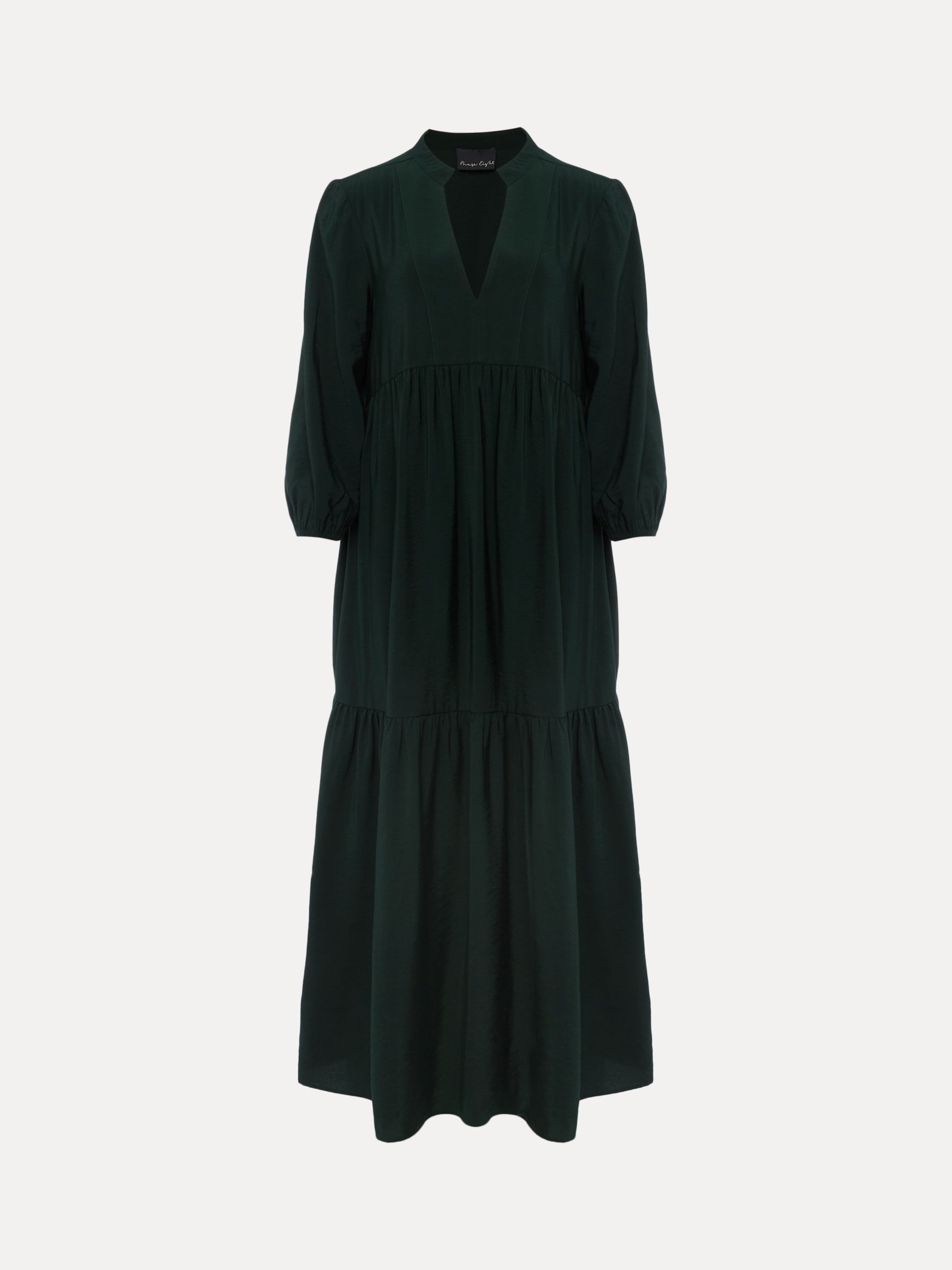 Phase Eight Jayde Midaxi Dress, Dark Green at John Lewis & Partners