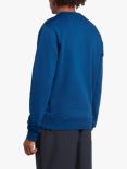 Farah Tim Slim Fit Organic Cotton Terry Sweatshirt, 492 Blue Peony