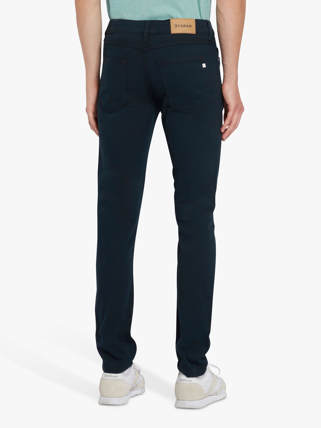 Farah Drake Stretch Skinny Jeans, 412 True Navy at John Lewis & Partners